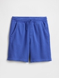 Kids Washed-Fleece Pull-On Shorts