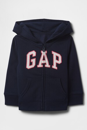 babyGap Relaxed Logo Zip Hoodie