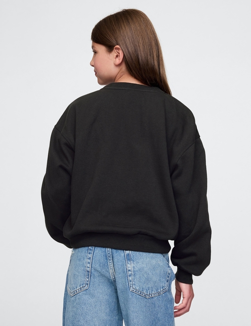 Kids Oversized Gap Graphic Sweatshirt