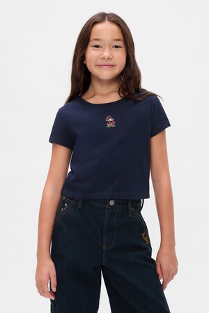 Gap × Disney Kids Embroidered T-Shirt