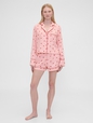 Gap × Summer Fridays Flannel Hearts PJ Boxer Shorts