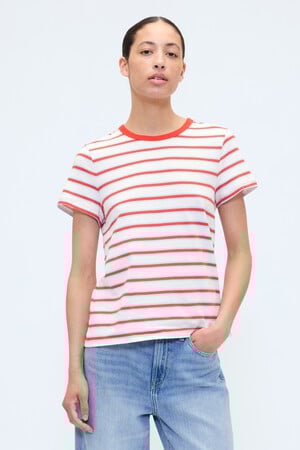 Favorite Stripe Crewneck T-Shirt