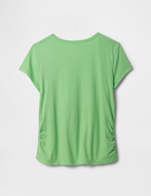 Kids Ruched Gap Logo T-Shirt
