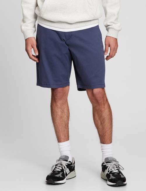 10" GapFlex Essential Khaki Shorts