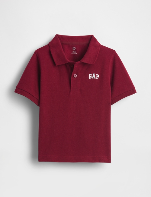 babyGap Logo Pique Polo Shirt