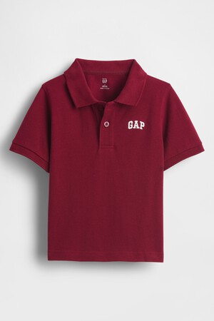 babyGap Logo Pique Polo Shirt