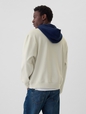 Colorblock Varsity Logo Hoodie