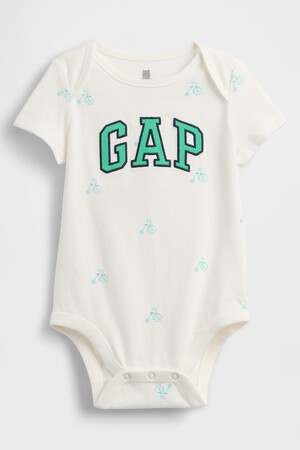 Baby First Favorites Organic Cotton Logo Bodysuit