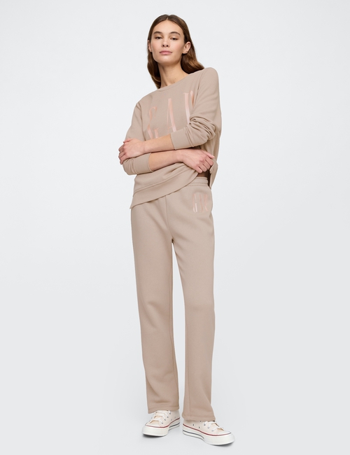 Gap Logo Bootcut Pull-On Sweatpants