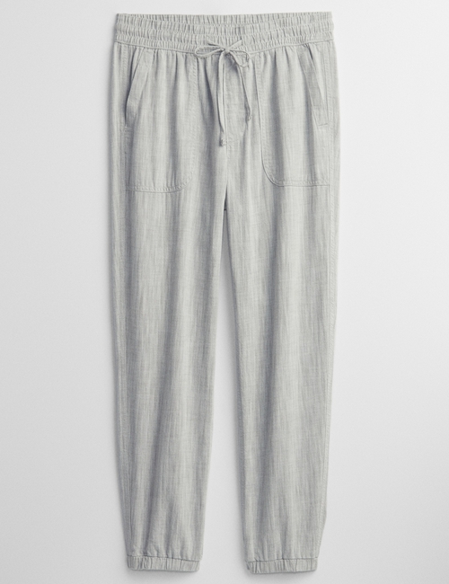 Herringbone Chambray Joggers