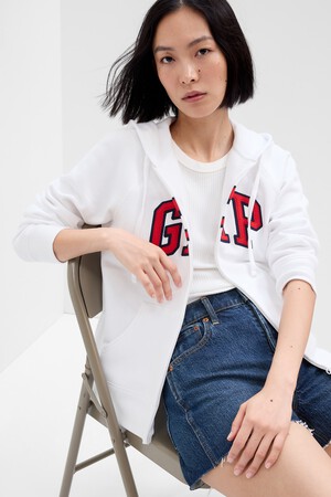 Gap Logo Zip Hoodie