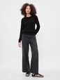 Cable-Knit Crewneck Sweater