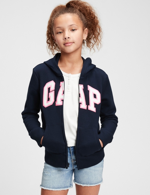 Kids Gap Logo Zip Hoodie