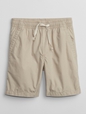 Kids Poplin Pull-On Shorts