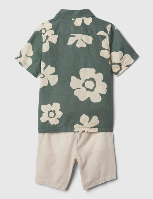 babyGap Linen-Cotton Outfit Set