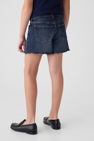 Kids High-Rise Denim Shorts