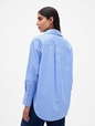 Organic Cotton Poplin Big Shirt