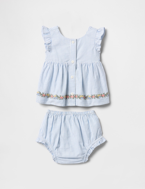 Baby Ruffle Bubble Outfit Set