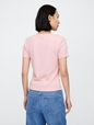 Modern Cropped Logo T-Shirt