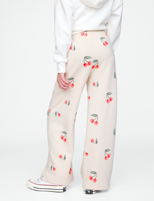 Kids Relaxed Wide Leg Sweatpants