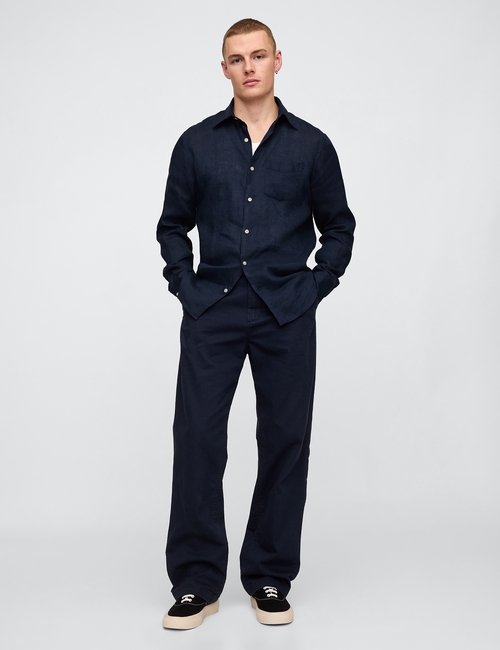 100% Linen Classic Shirt