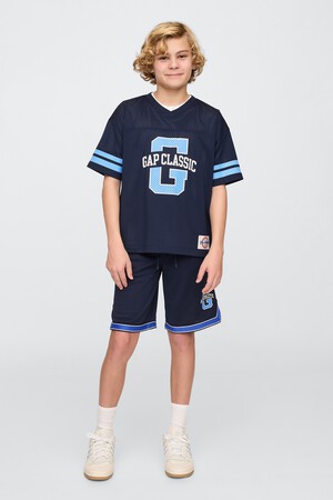 Kids GapFit 8.5" Mesh Pull-On Shorts