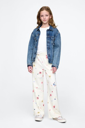 Kids Relaxed Wide Leg Sweatpants