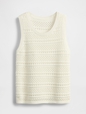 Kids Crochet Shell Tank Top