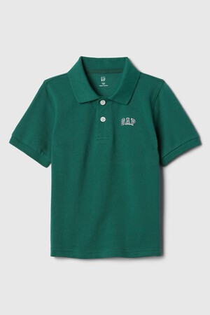 babyGap Logo Pique Polo Shirt