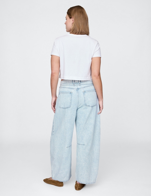 High Rise UltraSoft Horseshoe Jeans