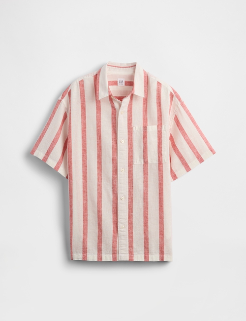 Kids Linen-Cotton Relaxed Shirt