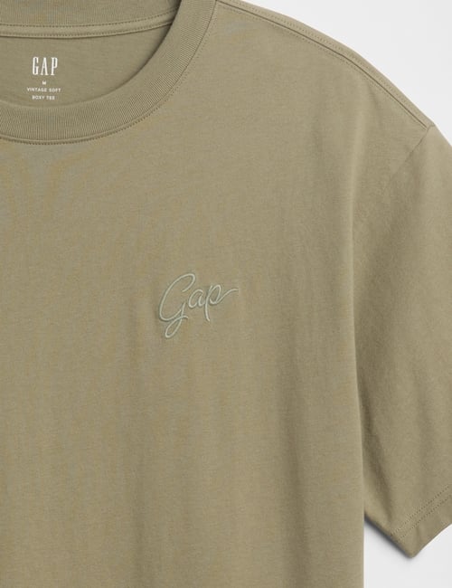 Vintage Soft Boxy Gap Logo T-Shirt