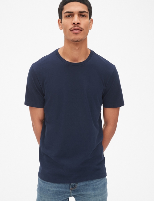 Jersey Crewneck T-Shirt