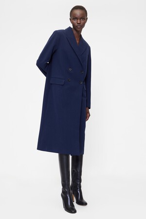 GapStudio Double-Breasted Tailored Car Coat