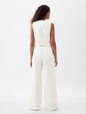 365 High Rise Linen-Cotton Trousers