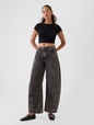 High Rise Horseshoe Jeans