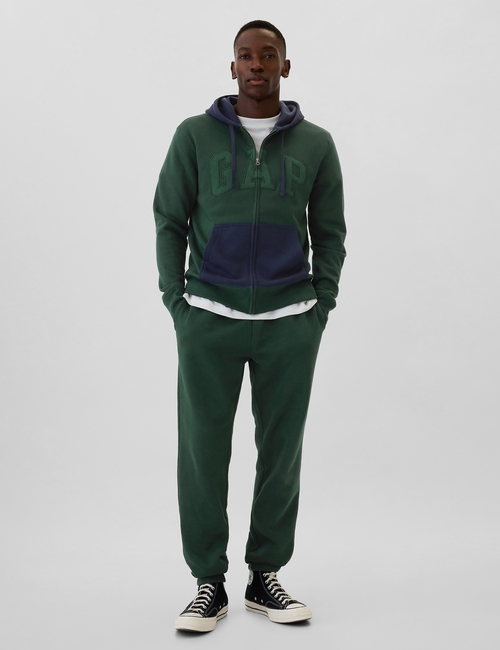 Gap Logo Colorblock Zip Hoodie
