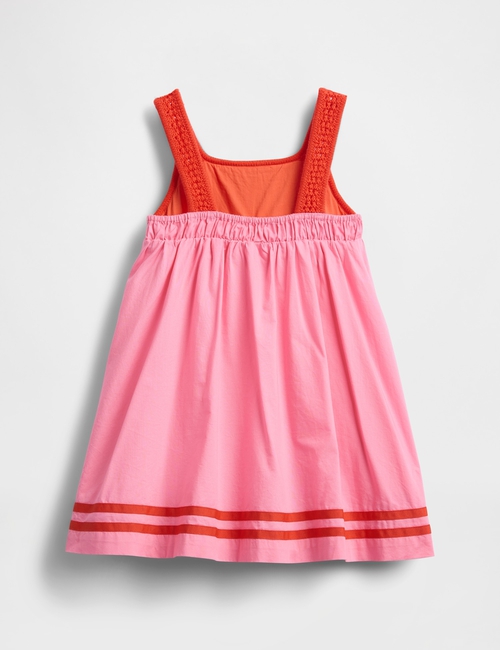 Baby & Toddler Crochet-Yoke Dress