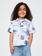 Baby & Toddler Linen-Cotton Cabana Shirt