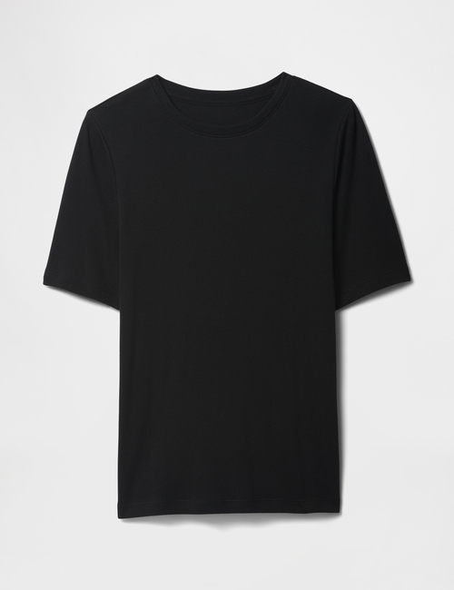 Favorite Ribbed Crewneck T-Shirt