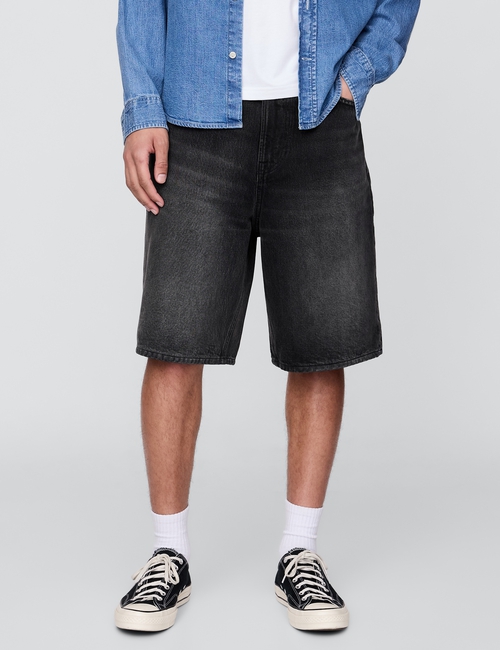 10.5" Baggy Denim Shorts