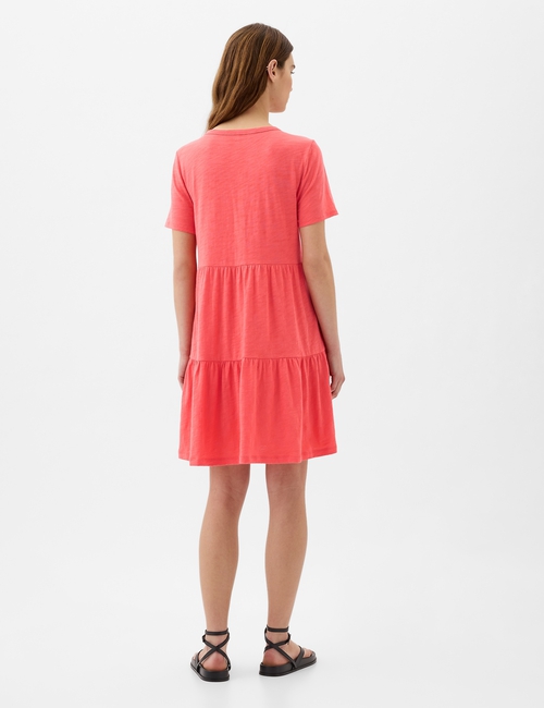 ForeverSoft Relaxed Tiered Mini Dress