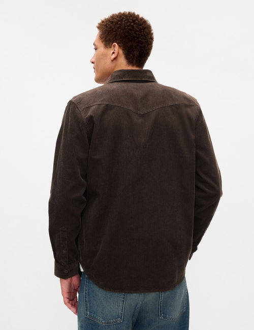 Corduroy Western Shirt