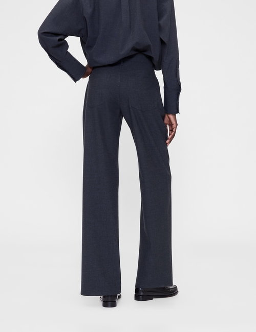 GAP STUDIO TROPICAL WOOL 5 PK LOW RISE LOOSE PANT