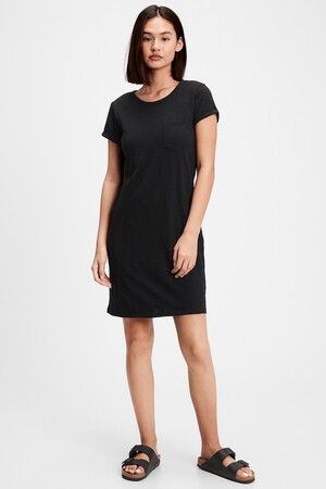 V-SS PKT TEE DRESS