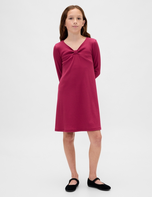 Kids Rib Bow Dress