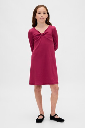 Kids Rib Bow Dress