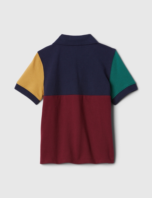 babyGap Colorblock Logo Polo Shirt