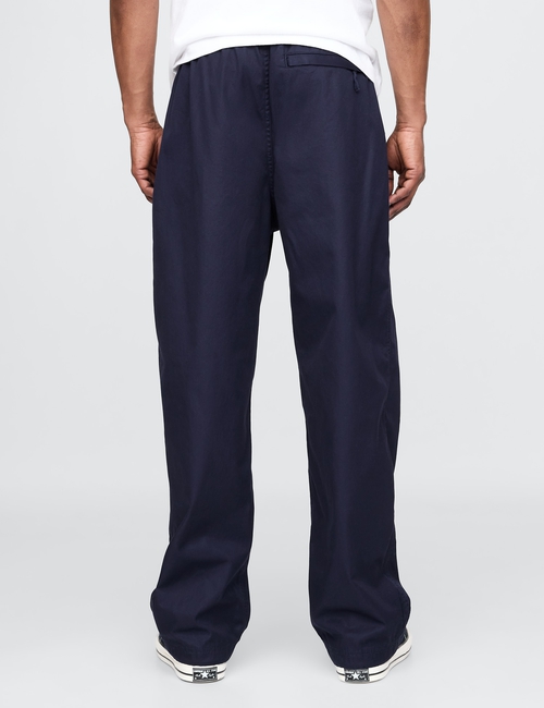 Twill Parachute Baggy Pants