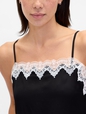 SL LACE TRIM CAMI